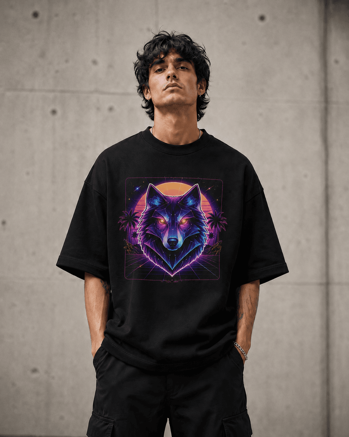 Mind-e — Camiseta oversized